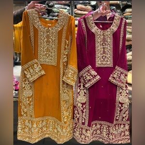 Gorgeous 3 piece shalwar kameez chiffon suit
